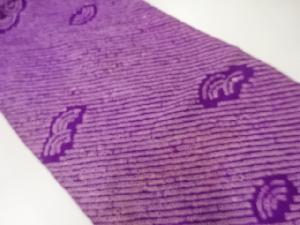 アンティーク　本総絞り波模様名古屋帯